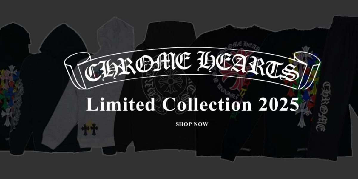 Chrome Hearts Logo & Cross Embellished Hoodie