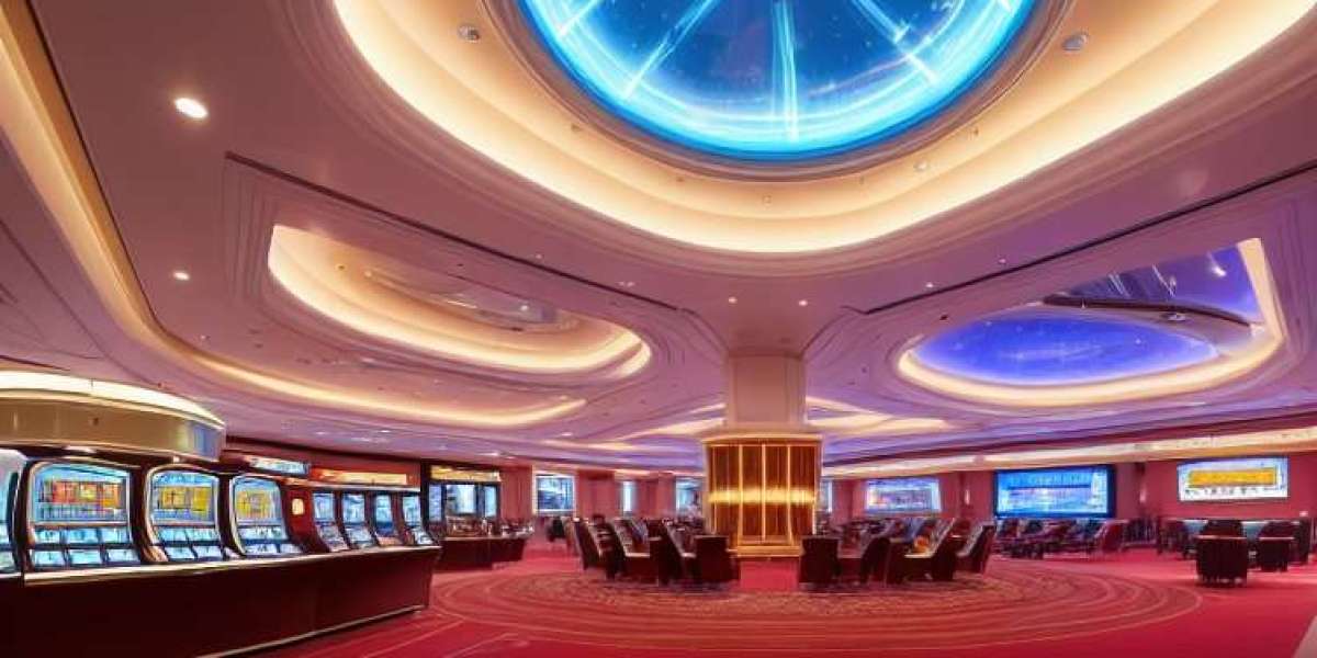 The virtual casino's online slot selection